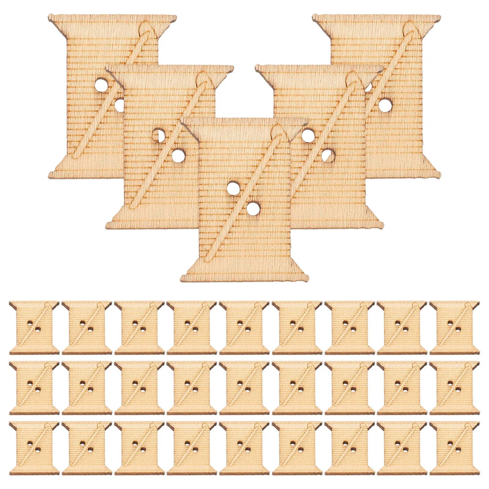 50 Pcs Yarn Winder Sewing Machine Woolen Knitting Tool Embroidery Bobbins Beige Thread Winding Boards
50 Pcs Yarn Winder Sewing Machine Woolen Knitting Tool Embroidery Bobbins Beige Thread Winding Boards
