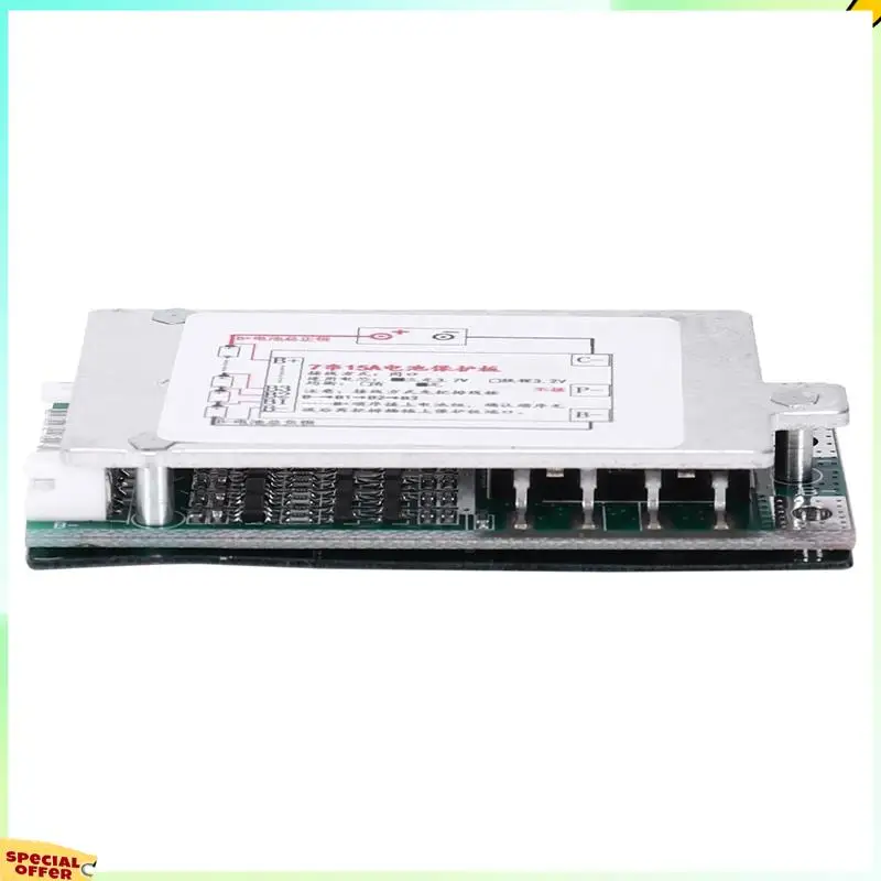 TURE 5X 7S 24V 15A Защитная плата литиевой батареи BMS PCB плата для электрического скутера E-Bike
TURE 5X 7S 24V 15A Защитная плата литиевой батареи BMS PCB плата для электрического скутера E-Bike
