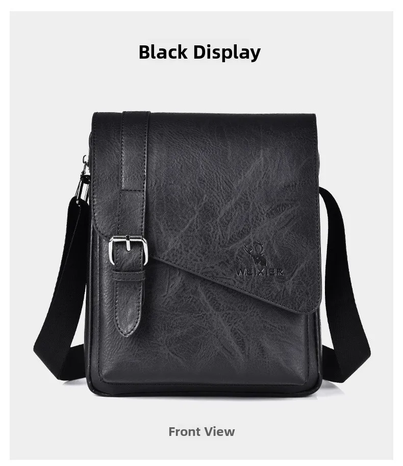 Men's Retro Casual Crossbody Bag Large Capacity Tote Bag Versatile Diagonal Hanging Bag Japanese Style Single Shoulder Bag Men's Retro Casual Crossbody Bag Large Capacity Tote Bag Versatile Diagonal Hanging Bag Japanese Style Single Shoulder Bag