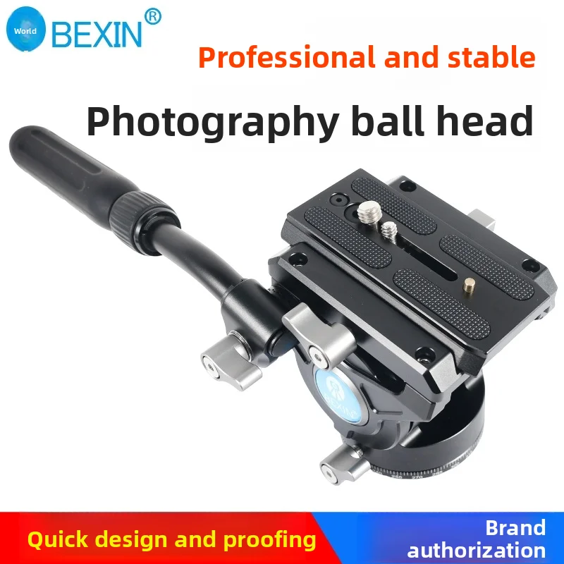 Tripod Head Hydraulic Pan Tilt Video Head Fluid Panoramic Shooting for Camera Tripod Monopod Slider Q.R Plate Load
Tripod Head Hydraulic Pan Tilt Video Head Fluid Panoramic Shooting for Camera Tripod Monopod Slider Q.R Plate Load