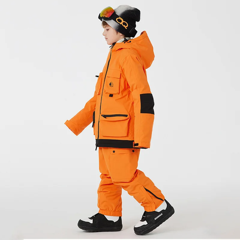 Boys Girls Winter Ski Clothes Windproof Waterproof Snowboarding Suit Sets Snow Skiing Clothing Ski Jackets Pants Snow Ski Wear
Boys Girls Winter Ski Clothes Windproof Waterproof Snowboarding Suit Sets Snow Skiing Clothing Ski Jackets Pants Snow Ski Wear