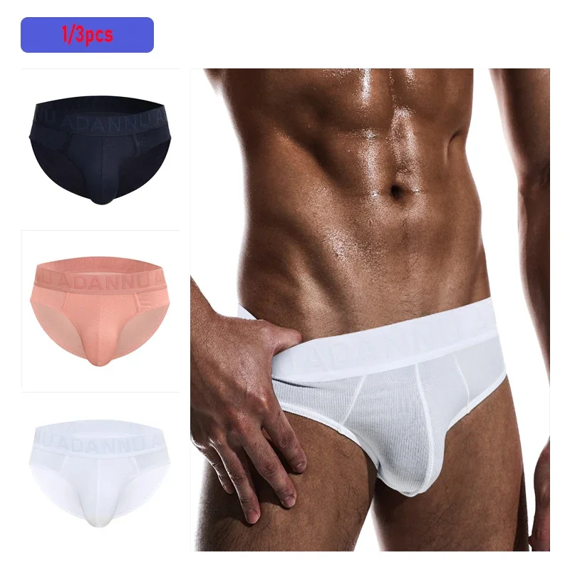 1PCS Men Underwear New Sexy Briefs Men's Triangle Low-rise Comfortable Quick Dry Bikini Low Waisted Hip Lifting Panties
1PCS Men Underwear New Sexy Briefs Men's Triangle Low-rise Comfortable Quick Dry Bikini Low Waisted Hip Lifting Panties