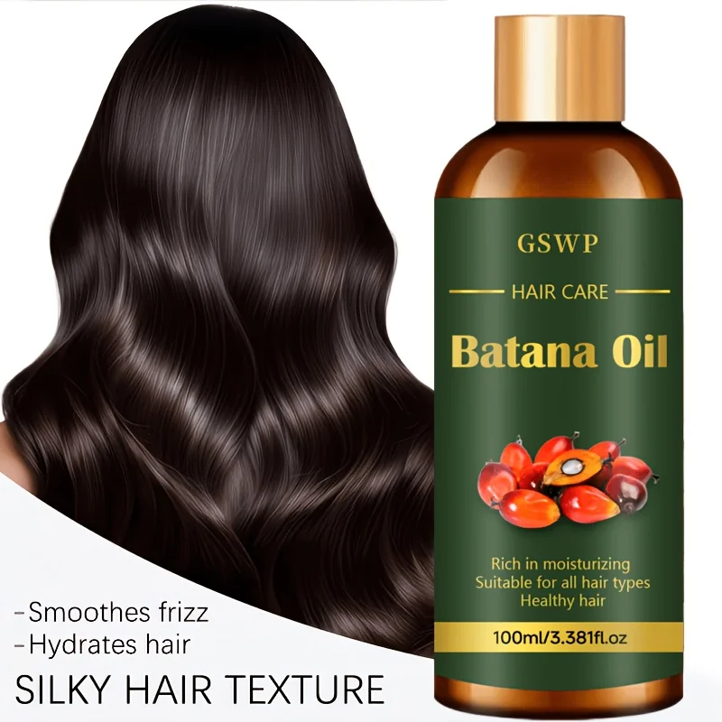 GSWP Batana Moisturizing Essential Oil, Suitable for Skin, Hair, and Other Areas,Oil Control and Moisturizing Effects.100/200ml.
GSWP Batana Moisturizing Essential Oil, Suitable for Skin, Hair, and Other Areas,Oil Control and Moisturizing Effects.100/200ml.