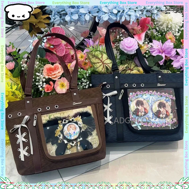 Сумка-итабэг для аниме-фанатов: прочная, из полиэстера, большая вместимость, на плечо, с местом для 2D значков, сумка-тоут для ношения под мышкой, подарок для любителей аниме
Сумка-итабэг для аниме-фанатов: прочная, из полиэстера, большая вместимость, на плечо, с местом для 2D значков, сумка-тоут для ношения под мышкой, подарок для любителей аниме