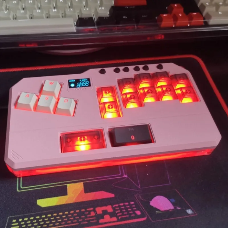 Mini Aluminum Alloy Hitbox MIXBOX Fighting Keyboard Low Axis Support PS5 Switch PC for Street Fighter 6 Arcade Fighting Games
Mini Aluminum Alloy Hitbox MIXBOX Fighting Keyboard Low Axis Support PS5 Switch PC for Street Fighter 6 Arcade Fighting Games