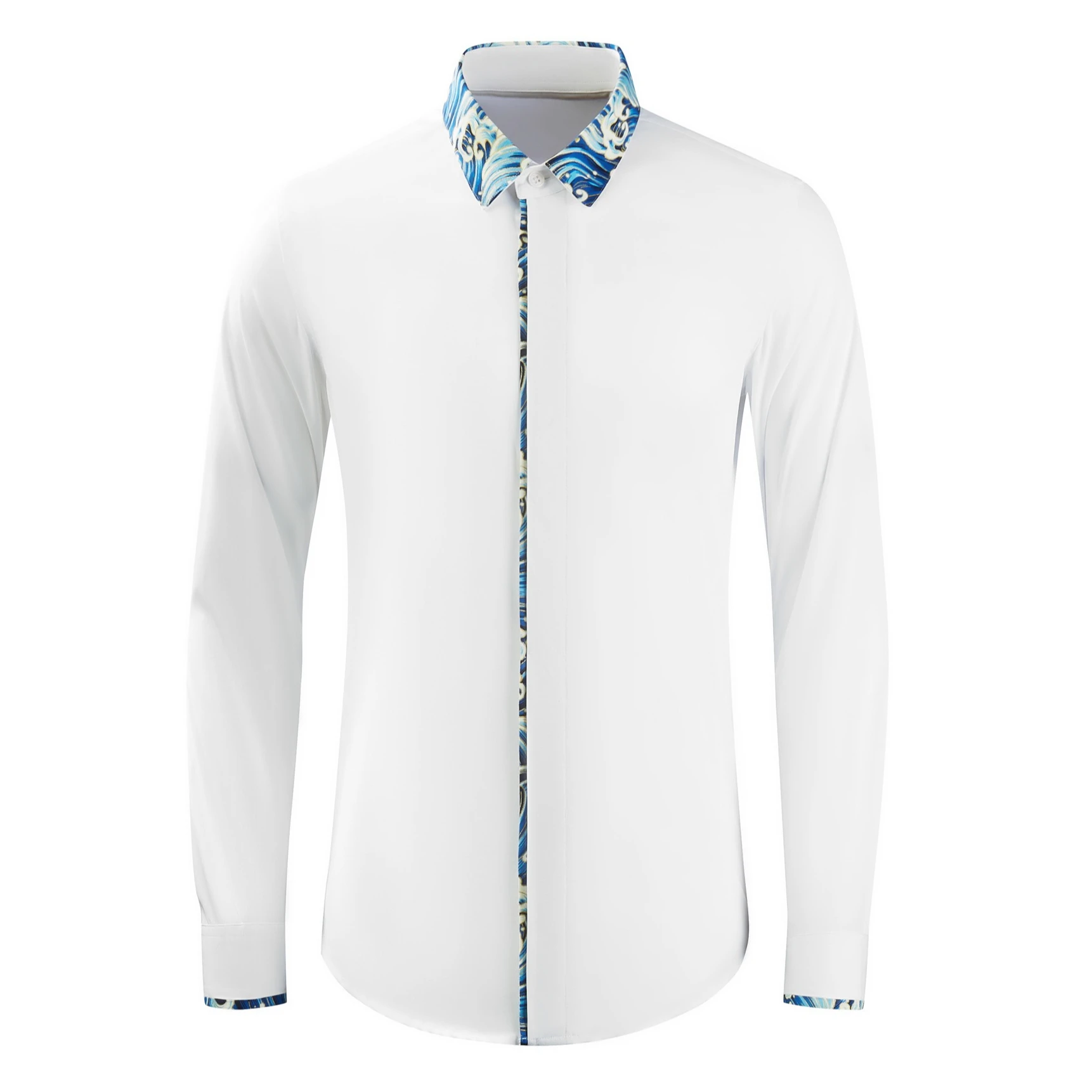 Chinese Style Patchwork Shirt for Men Slim Fit Long Sleeve Casual Shirts Cotton Comfortable Social Business Dress Shirt 2025
Chinese Style Patchwork Shirt for Men Slim Fit Long Sleeve Casual Shirts Cotton Comfortable Social Business Dress Shirt 2025