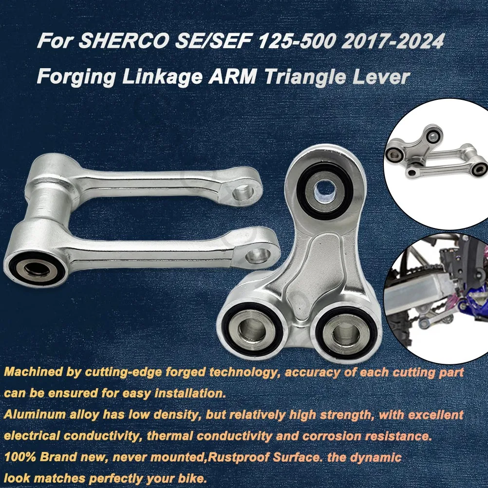 OTOM 2017-2024 Motorcycle Rear Shock Linkage ARM Pull Rod Triangle Lever Swingarm Suspension For SHERCO SE SEF 125 250 300 500
OTOM 2017-2024 Motorcycle Rear Shock Linkage ARM Pull Rod Triangle Lever Swingarm Suspension For SHERCO SE SEF 125 250 300 500