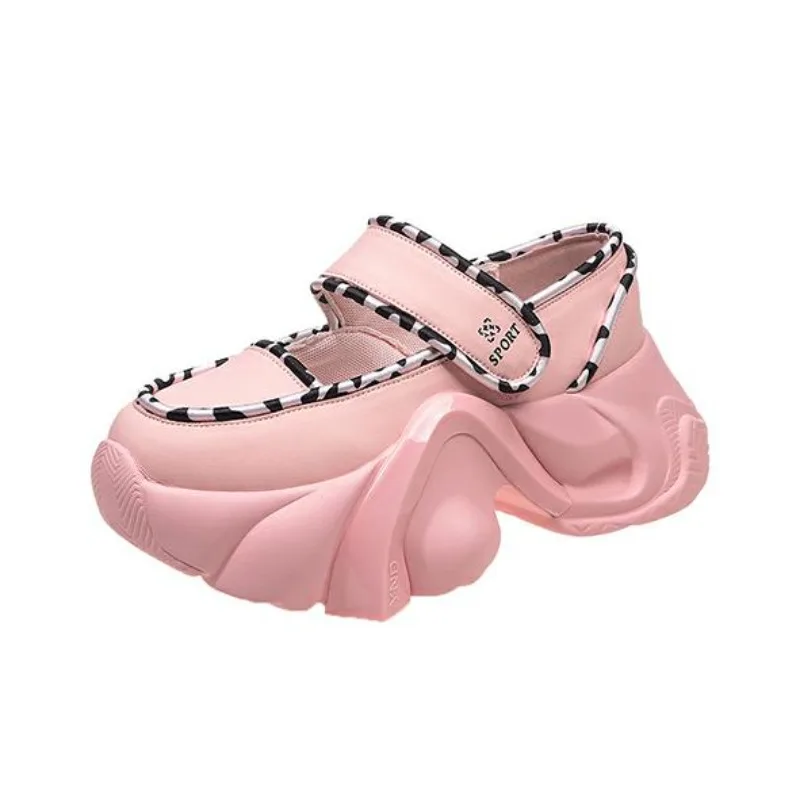 New 2026 Summer Women Hollow out Platform Sandals Breathable Mesh Chunky Sneakers 8CM High Heels Woman Casual Beach Slippers
New 2026 Summer Women Hollow out Platform Sandals Breathable Mesh Chunky Sneakers 8CM High Heels Woman Casual Beach Slippers