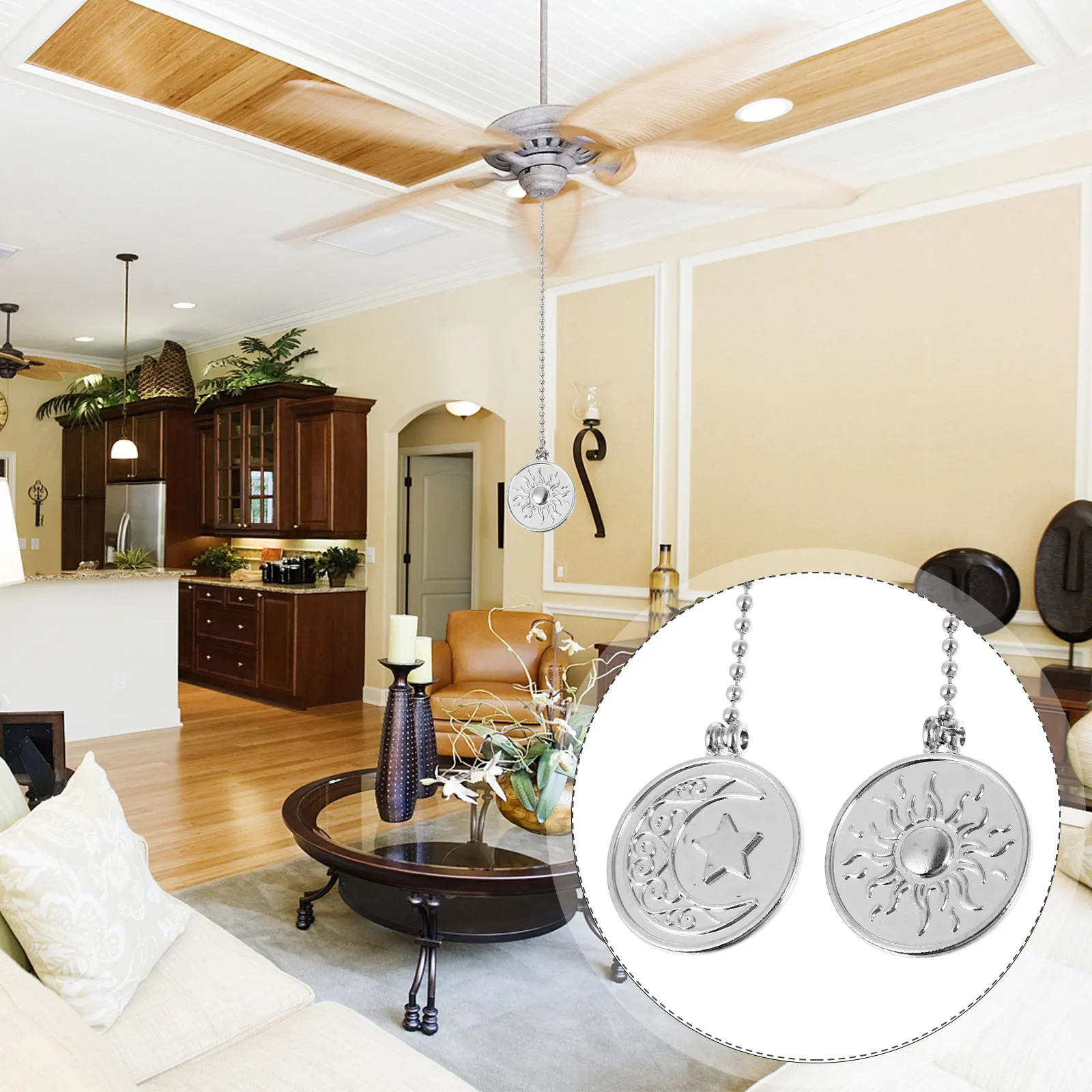 2pcs Zinc Alloy Ceiling Fan Pull Chain Delicate Retro Pendants Decorative Home Lighting Accessories Fans Lights
2pcs Zinc Alloy Ceiling Fan Pull Chain Delicate Retro Pendants Decorative Home Lighting Accessories Fans Lights