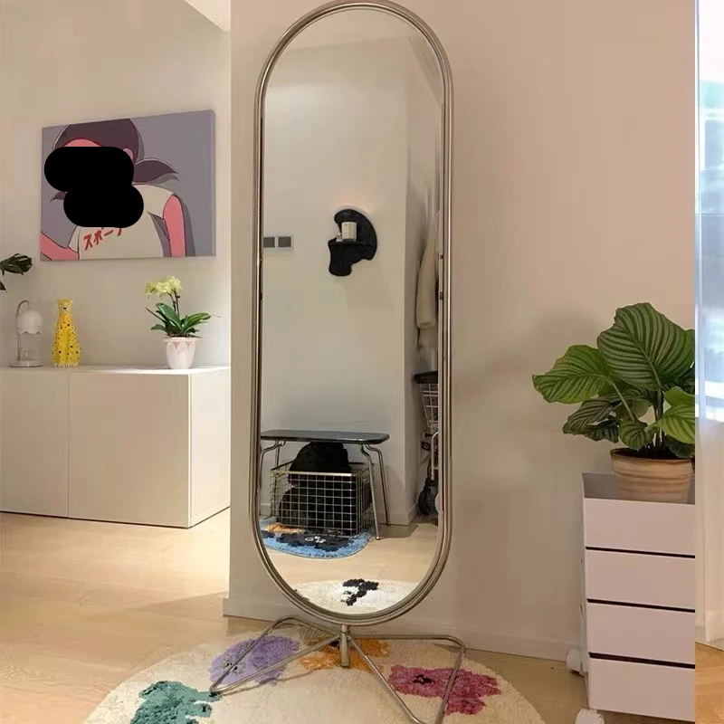 Full body floor standing internet celebrity Instagram, medieval movable home bedroom rotating dressing mirror, butterfly mirror
Full body floor standing internet celebrity Instagram, medieval movable home bedroom rotating dressing mirror, butterfly mirror