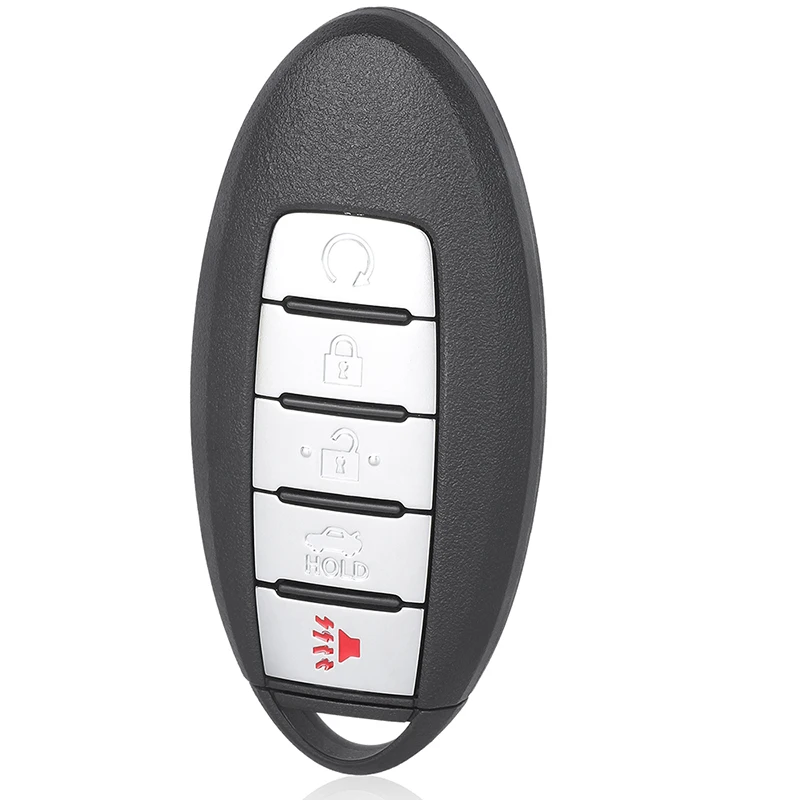 KEYECU Smart Remote Car Key With 5 Buttons 433MHz ID46 Chip for Nissan Armada for Infiniti QX56 QX80 2014-2021 Fob CWTWB1G744
KEYECU Smart Remote Car Key With 5 Buttons 433MHz ID46 Chip for Nissan Armada for Infiniti QX56 QX80 2014-2021 Fob CWTWB1G744