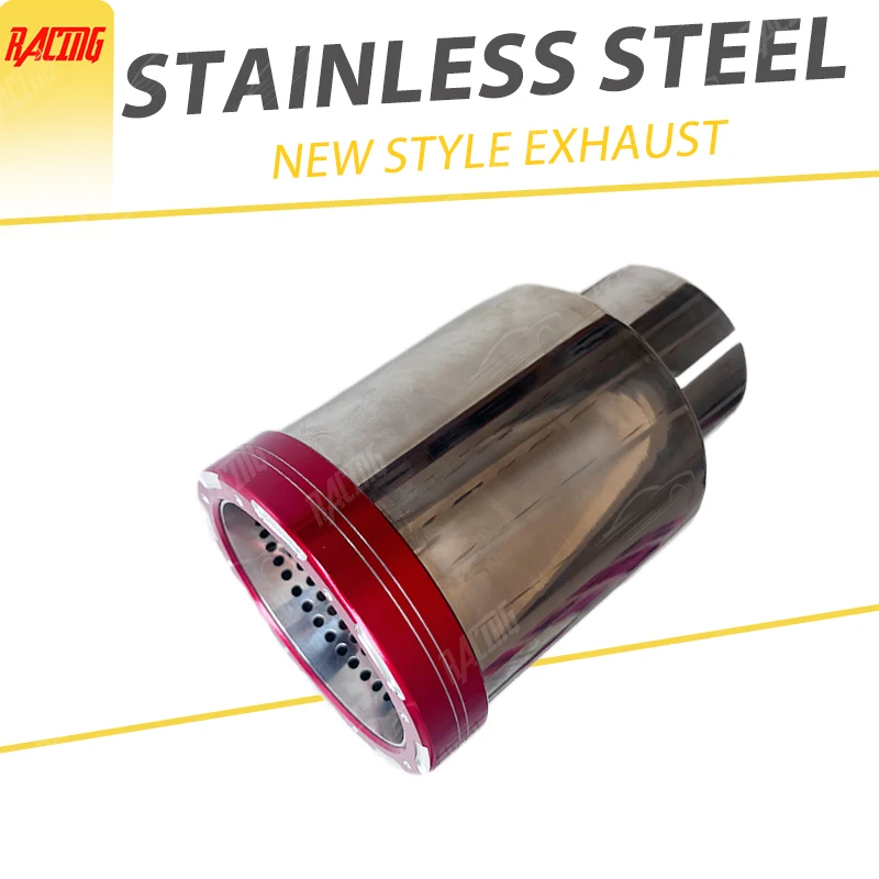 1 PC Car Accessories Universal Exhaust Tip Silver Stainless Steel Auto Muffler Tip Tail Pipes For Modification of Automobile
1 PC Car Accessories Universal Exhaust Tip Silver Stainless Steel Auto Muffler Tip Tail Pipes For Modification of Automobile