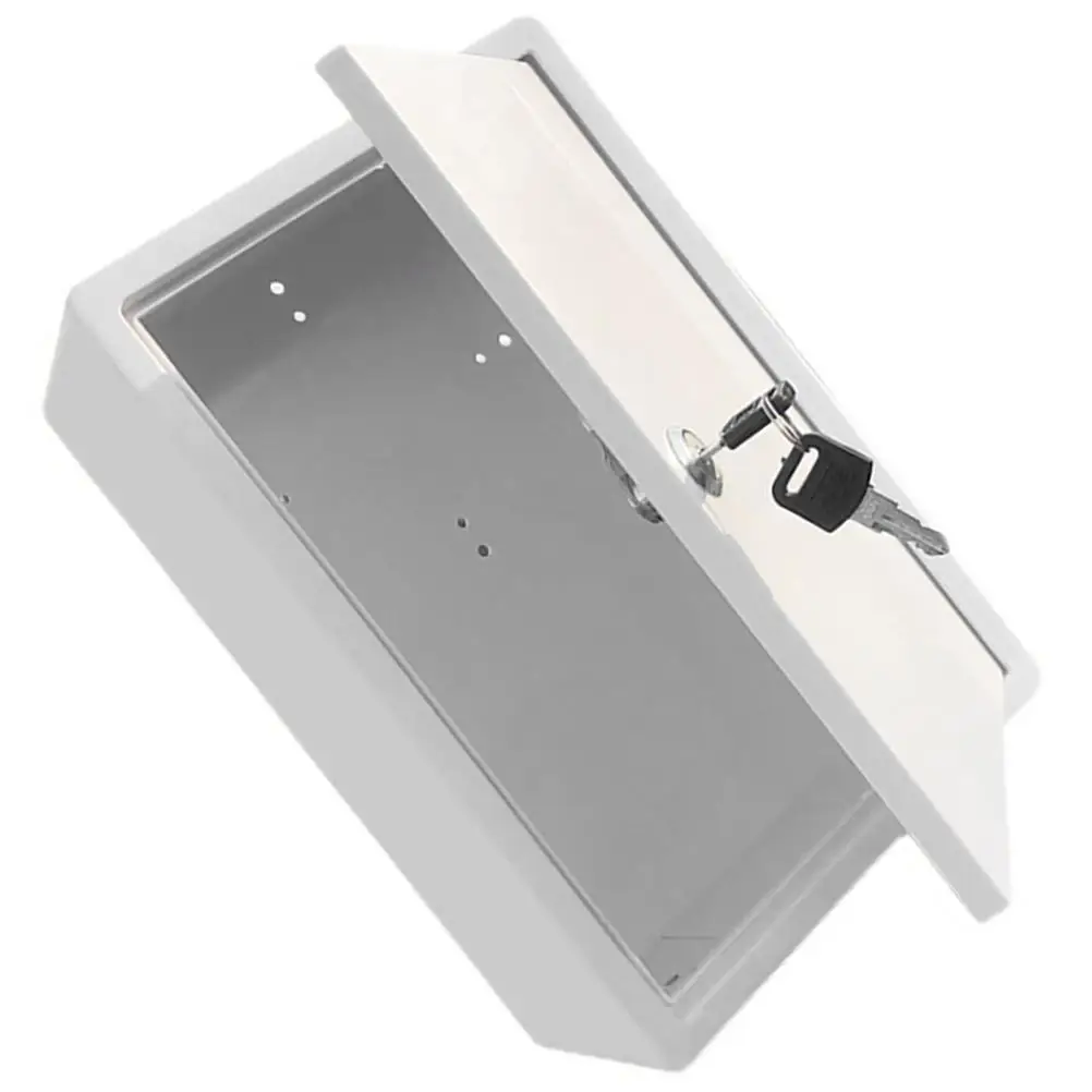 Wall Mount Box Milky Delivery Mailbox Plastic Lockable Hanging Case Tool Cabinet Home Storage Solution
Wall Mount Box Milky Delivery Mailbox Plastic Lockable Hanging Case Tool Cabinet Home Storage Solution