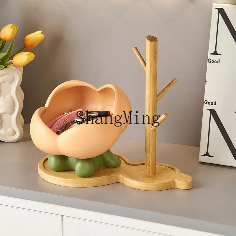 CL original design cream wind tulip key storage ornament entrance jewelry box makeup table tray
CL original design cream wind tulip key storage ornament entrance jewelry box makeup table tray