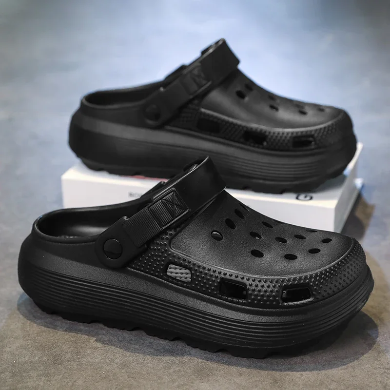 Men Hole Clogs Slippers Men Garden Shoes For Men Arch Support Slides Summer Fashion Beach Slippers Non-slip EVA Slippers
Men Hole Clogs Slippers Men Garden Shoes For Men Arch Support Slides Summer Fashion Beach Slippers Non-slip EVA Slippers