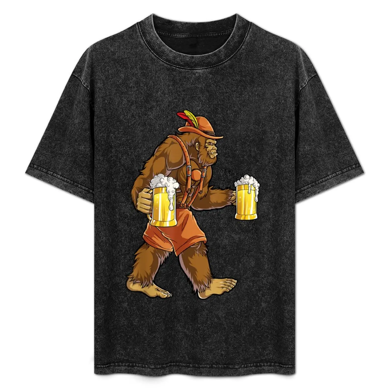 Oktoberfest Beer Bigfoot T-Shirt Casual Basic Street Style T-Shirt
Oktoberfest Beer Bigfoot T-Shirt Casual Basic Street Style T-Shirt