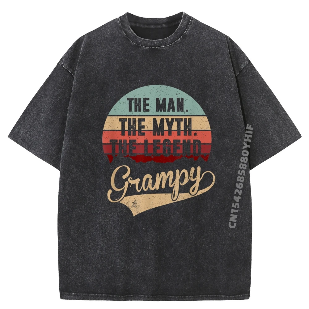 Grampy The Man The Myth Cool Tshirts For Men Graphic Tees Normal Printed T Shirt Male Comfortable Washed Shirt
Grampy The Man The Myth Cool Tshirts For Men Graphic Tees Normal Printed T Shirt Male Comfortable Washed Shirt