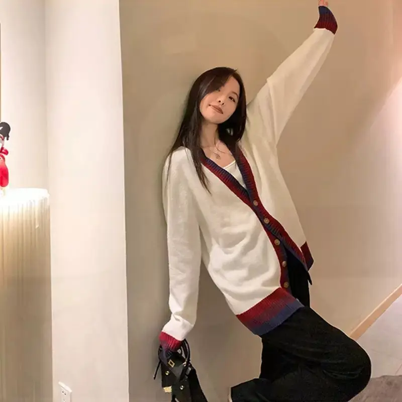 Dongguan Daliang High-End Knitted Sweater Cardigan Early Spring Jaet No Pilling New 2025 South Oil Knitwear
Dongguan Daliang High-End Knitted Sweater Cardigan Early Spring Jaet No Pilling New 2025 South Oil Knitwear