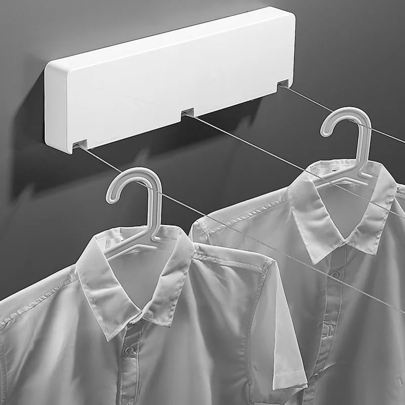 Retractable Clothesline Rack Laundry Dryer Triple Layer Dryer Bathroom Wall Mounted Space-Saver Drying Rack Wire Rope Line
Retractable Clothesline Rack Laundry Dryer Triple Layer Dryer Bathroom Wall Mounted Space-Saver Drying Rack Wire Rope Line