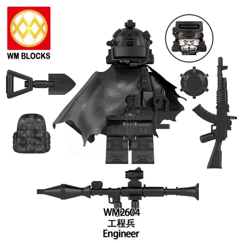WM6169 Special Forces Kids Building Block Figure Toy Bag
WM6169 Special Forces Kids Building Block Figure Toy Bag