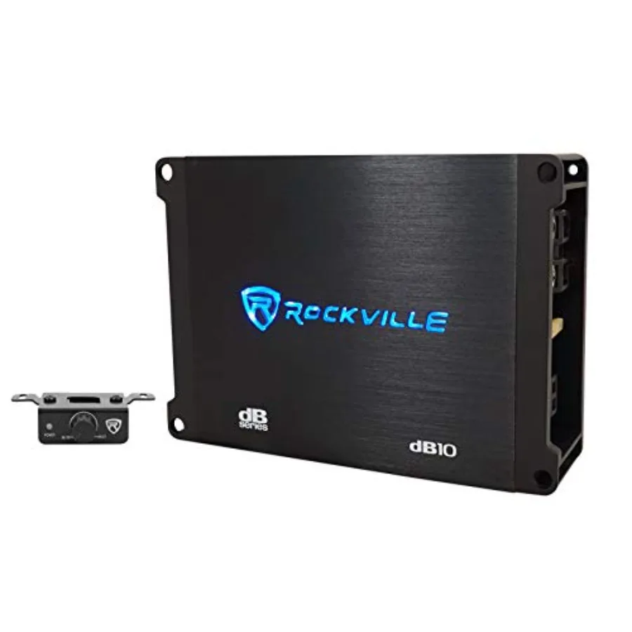 Car audio amplifier for subwoofers, MOSFET, black, 800W mono 4-ohm with adjustable 12dB crossover, LED, remote sub control
Car audio amplifier for subwoofers, MOSFET, black, 800W mono 4-ohm with adjustable 12dB crossover, LED, remote sub control