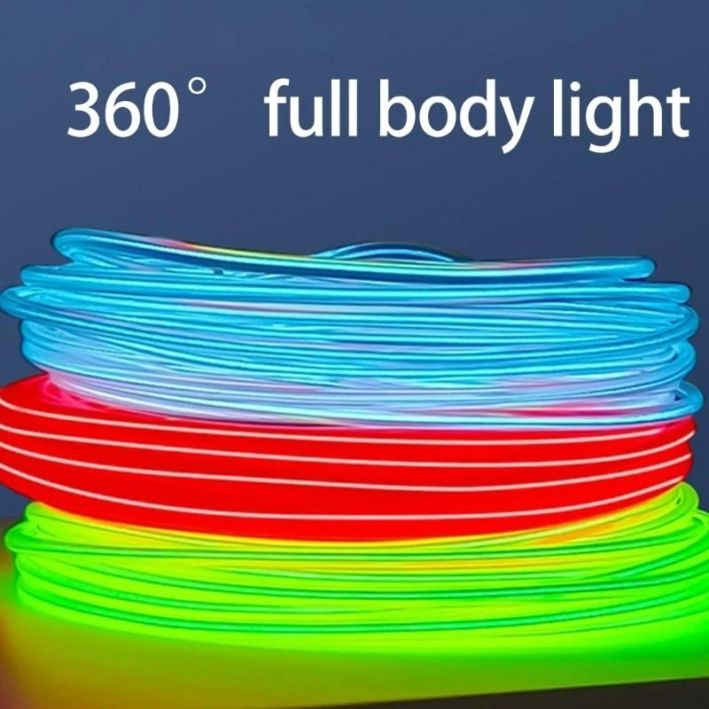 31KC Cuttable Glowing Rope Light Flexible Glow Wire Cable String Light Enduring
31KC Cuttable Glowing Rope Light Flexible Glow Wire Cable String Light Enduring