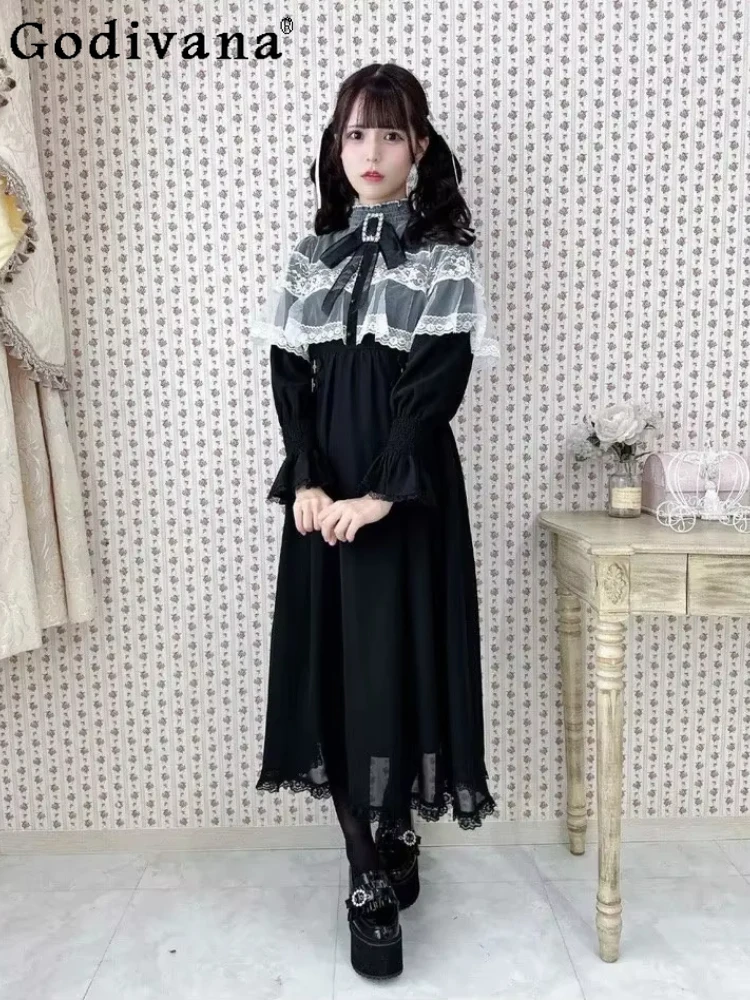 Plus Size L-5XL New Lace Fashion Mine Cloak Spring Dress Shawl Dress Slim Cute Bow Elegant Long Sleeve Oversize Womens Dress
Plus Size L-5XL New Lace Fashion Mine Cloak Spring Dress Shawl Dress Slim Cute Bow Elegant Long Sleeve Oversize Womens Dress