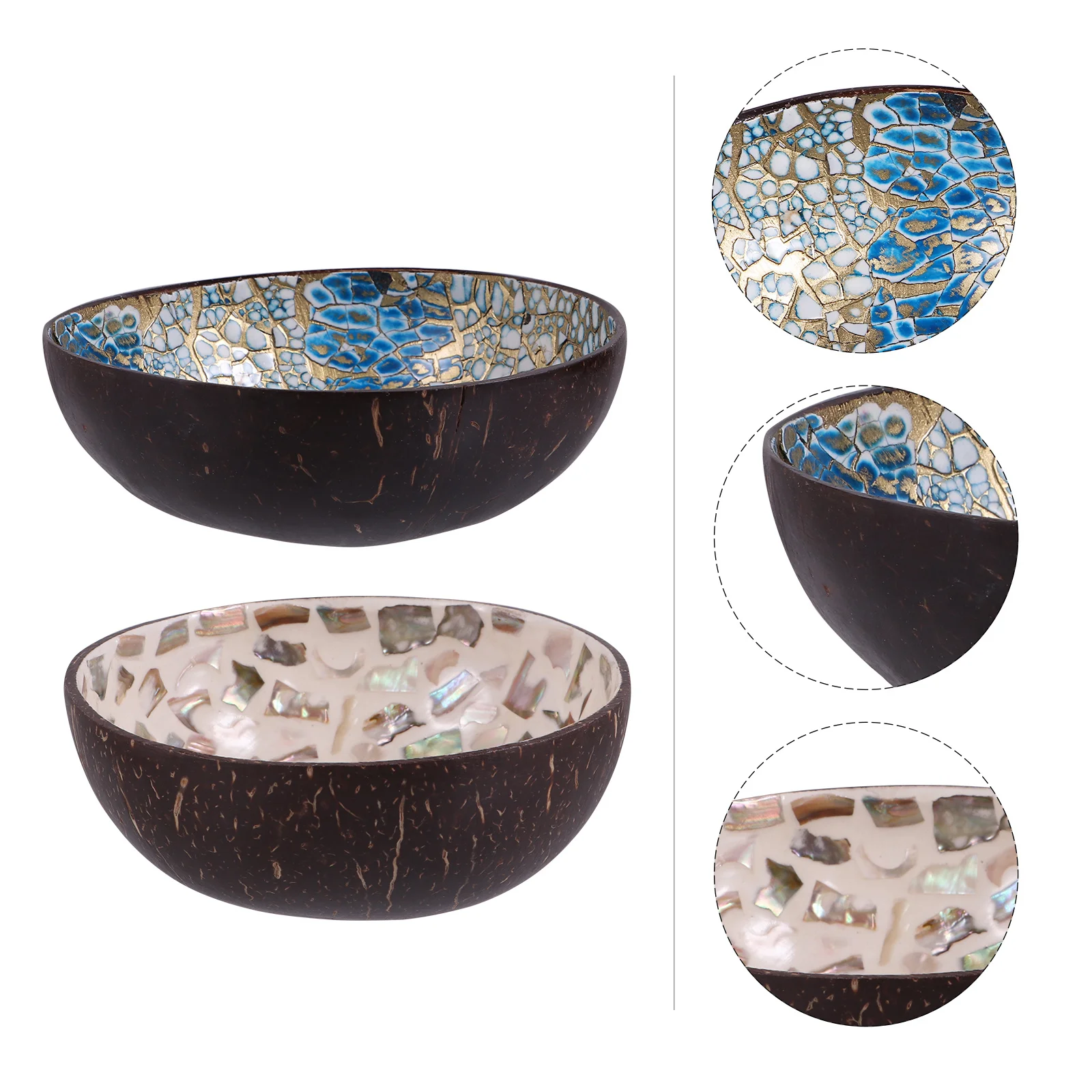 2pcs Coconut Shell Bowl Natural Desktop Storage For Keys Candies Nuts Home Decor Decoration Organizer Kitchen Bar Accessory
2pcs Coconut Shell Bowl Natural Desktop Storage For Keys Candies Nuts Home Decor Decoration Organizer Kitchen Bar Accessory