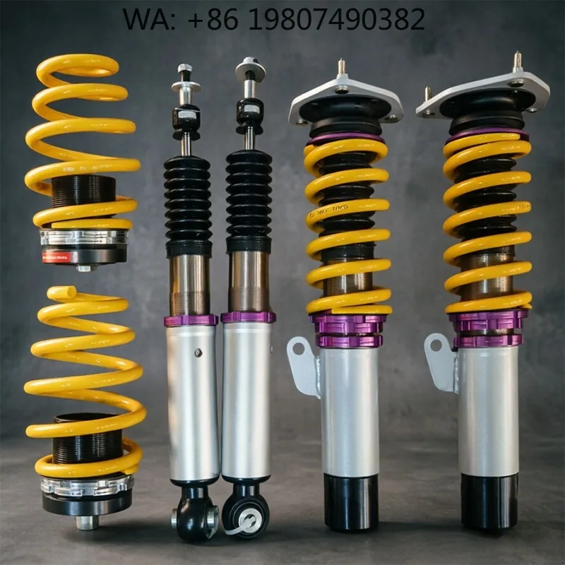 Street Racing Adjustable Coilover Damper Kit, Height Tunable Steel Shock Absorbers, Drift Ready Full Chassis Refit Suspension Pa
Street Racing Adjustable Coilover Damper Kit, Height Tunable Steel Shock Absorbers, Drift Ready Full Chassis Refit Suspension Pa