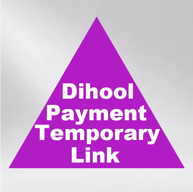 Dihool Company customized product temporary payment link
Dihool Company customized product temporary payment link