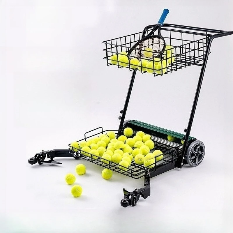 Ball automatic pick-up cart Ball pick-up device with wheels frame Basket cart Pick-up coach car barrel
Ball automatic pick-up cart Ball pick-up device with wheels frame Basket cart Pick-up coach car barrel
