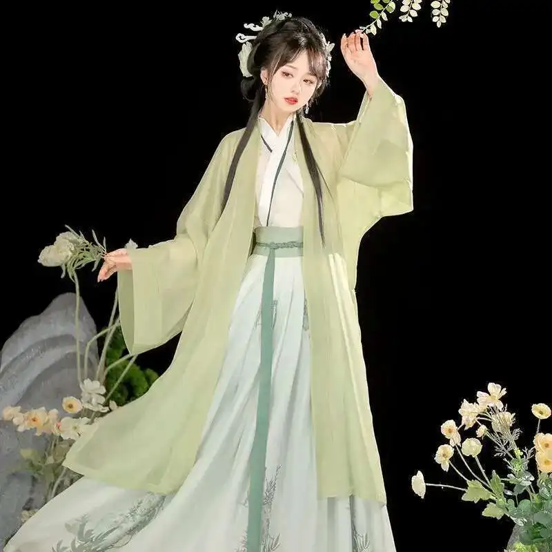Hanfu Dress Women Ancient Chinese Song Dynasty Hanfu Set Female Cosplay Costume Party Summer Hanfu Dress 3pcs Sets For Women
Hanfu Dress Women Ancient Chinese Song Dynasty Hanfu Set Female Cosplay Costume Party Summer Hanfu Dress 3pcs Sets For Women