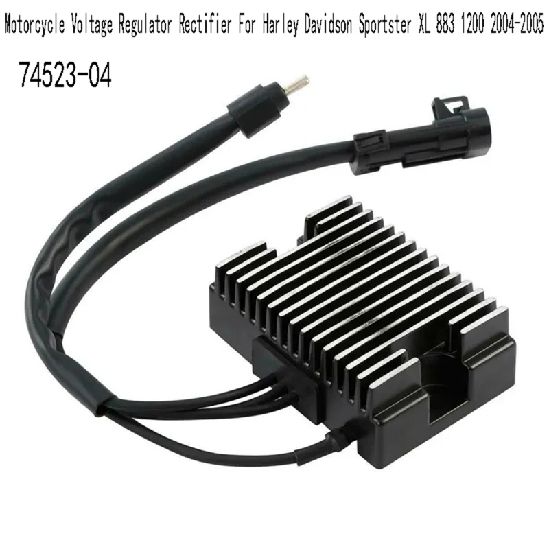 Motorcycle Voltage Regulator Rectifier For Davidson Sportster XL 883 1200 2004-2005 74523-04
Motorcycle Voltage Regulator Rectifier For Davidson Sportster XL 883 1200 2004-2005 74523-04