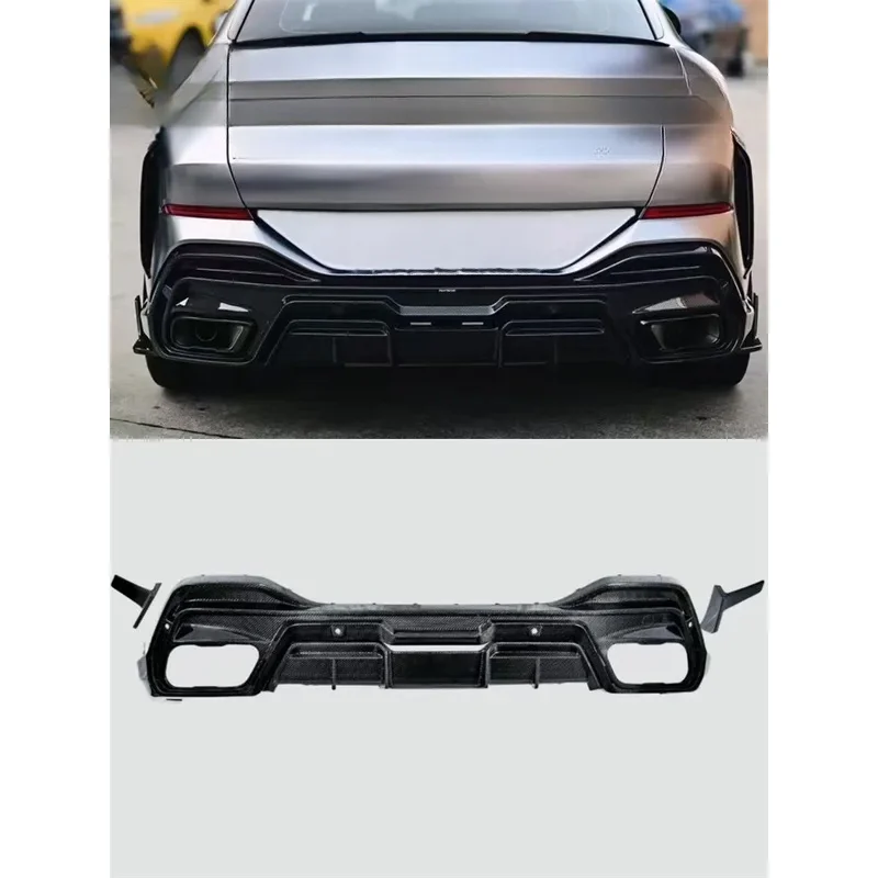 High Quality Real Dry Carbon Fiber Rear Bumper Lip Spoiler Kit
High Quality Real Dry Carbon Fiber Rear Bumper Lip Spoiler Kit