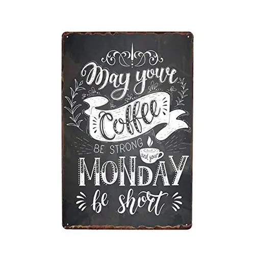 Life Quotes About Coffee Retro Metal Plaque Vintage Tin Sign Cafe Bar Pub Poster Wall Decor Metal Tin Sign 8x12 Inch aasd-100
Life Quotes About Coffee Retro Metal Plaque Vintage Tin Sign Cafe Bar Pub Poster Wall Decor Metal Tin Sign 8x12 Inch aasd-100