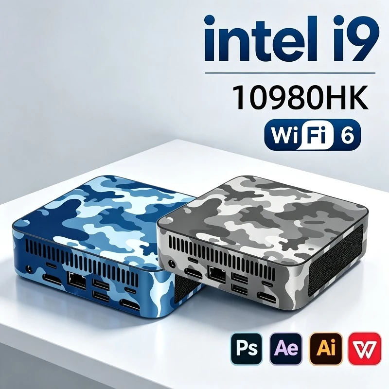 New 2026 High Performance MINI PC Core i9 10980HK 16GB RAM 1TB 2TB SSD WIFI 6 BT5.2 4K HD Mini Gaming Office Study Pc
New 2026 High Performance MINI PC Core i9 10980HK 16GB RAM 1TB 2TB SSD WIFI 6 BT5.2 4K HD Mini Gaming Office Study Pc