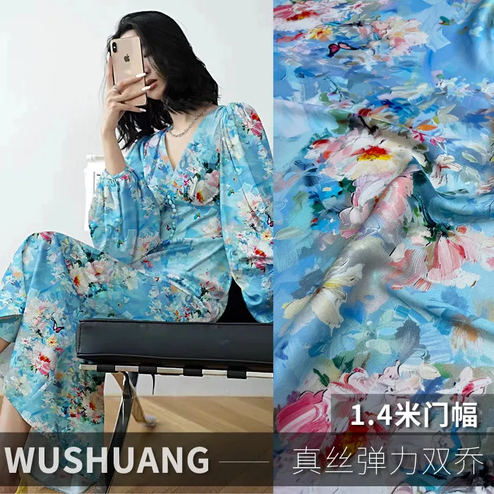 Real Silk Fabric Elastic Double Georgette Wabi-**** Dress
Real Silk Fabric Elastic Double Georgette Wabi-**** Dress