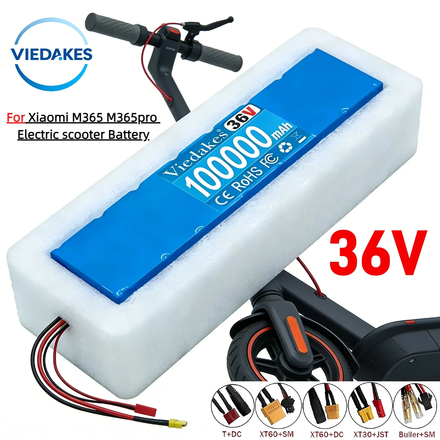 10s3p 36v 100Ah scooter battery, For Xiaomi M365 M365pro Electric scooter Replacement batteries, 10s3p 18650 battery pack⚡
10s3p 36v 100Ah scooter battery, For Xiaomi M365 M365pro Electric scooter Replacement batteries, 10s3p 18650 battery pack⚡