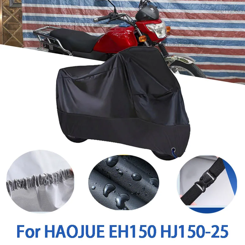 Motorcycle Full Covers For HAOJUE EH150 HJ150-25 Car Outdoors Sun Protection Dust No Ear Thickened Oxford Clothcover Accessories
Motorcycle Full Covers For HAOJUE EH150 HJ150-25 Car Outdoors Sun Protection Dust No Ear Thickened Oxford Clothcover Accessories