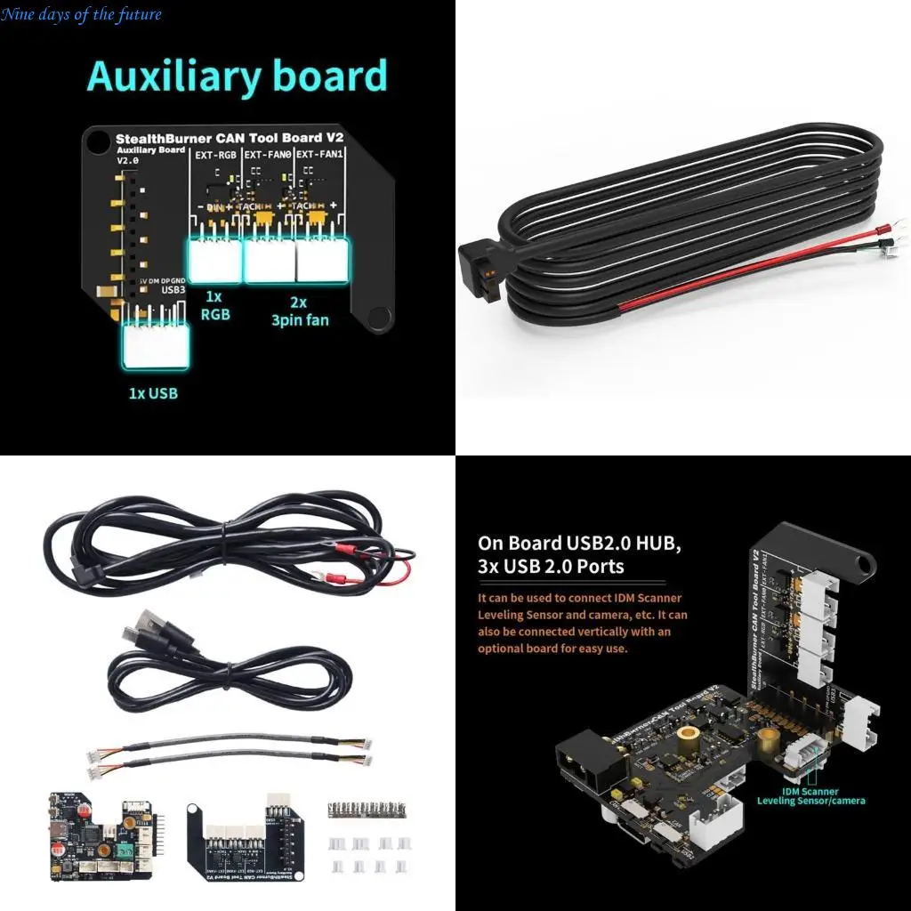 Combo v2.0 Stealthburner Can Board V2 Onboards TMC2209 с кабельной базой на STM32F072 MCU для -аксессуаров принтера E65A 
Combo v2.0 Stealthburner Can Board V2 Onboards TMC2209 с кабельной базой на STM32F072 MCU для -аксессуаров принтера E65A