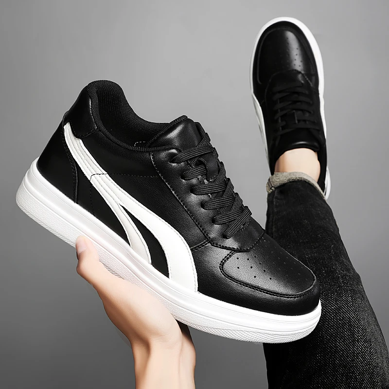 New Height Increasing Shoes for Men 6CM/8CM Invisible Elevator Sneakers White Leathe Sport Zapatillas De Hombre Big Size 35-43
New Height Increasing Shoes for Men 6CM/8CM Invisible Elevator Sneakers White Leathe Sport Zapatillas De Hombre Big Size 35-43