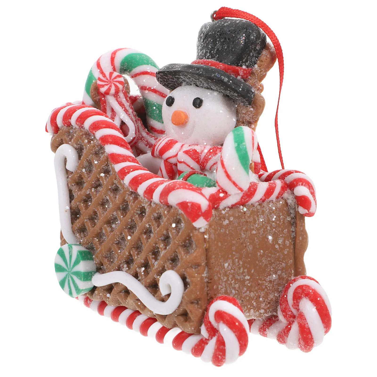 Christmas Hanging Decor Sleigh Polymer Clay Sleigh Ornament Rustic Xmas Tree Hanging Ornament Holiday Decoration Pendant
Christmas Hanging Decor Sleigh Polymer Clay Sleigh Ornament Rustic Xmas Tree Hanging Ornament Holiday Decoration Pendant