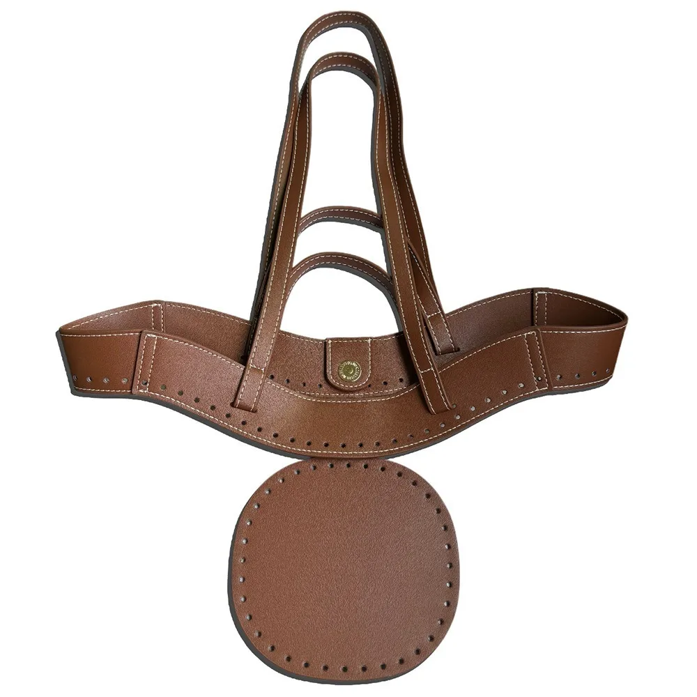 PU Leather Handbag Making Kit Sew on Bag Handles Bag Bottom Shaper Crochet Knitting Set Magnetic Snap
PU Leather Handbag Making Kit Sew on Bag Handles Bag Bottom Shaper Crochet Knitting Set Magnetic Snap