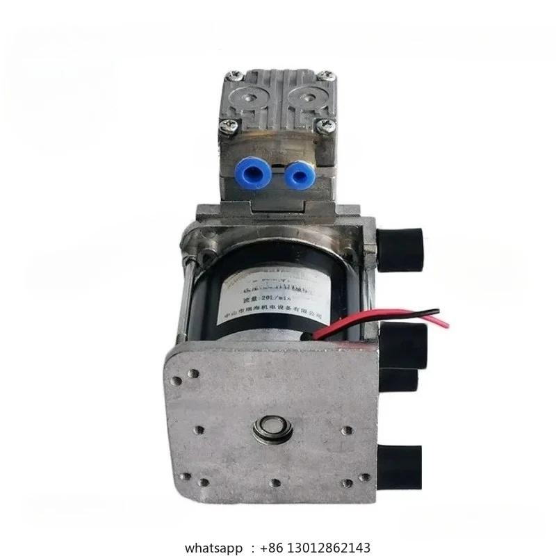 24 В микровоздушный насос отрицательного давления RYX-20L безмасляный вакуумный насос маленький электрический 20 л/мин-80 кПа 30 Вт G1/8
24 В микровоздушный насос отрицательного давления RYX-20L безмасляный вакуумный насос маленький электрический 20 л/мин-80 кПа 30 Вт G1/8