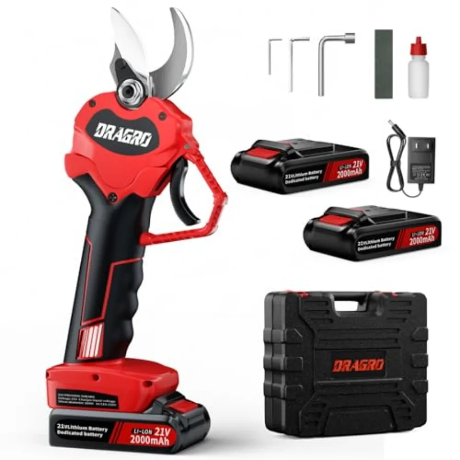 2025 Upgraded Electric Pruning Shears Professional Cordless Electric Pruning Battery Powered Tree Branch Pruner with 2 PCS Rech
2025 Upgraded Electric Pruning Shears Professional Cordless Electric Pruning Battery Powered Tree Branch Pruner with 2 PCS Rech
