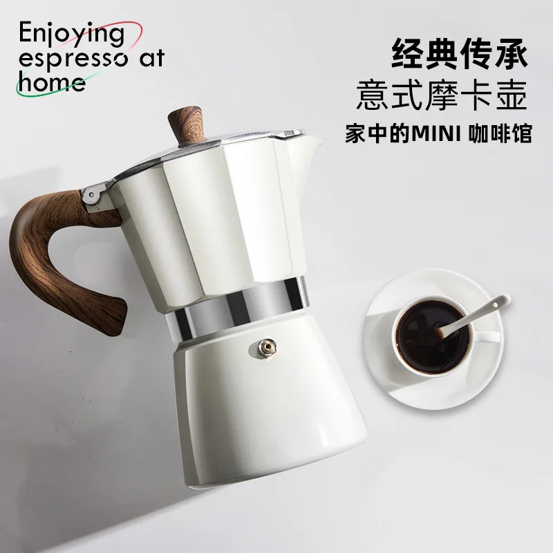 Italian Moka Pot 150ml & 300ml, Stovetop Espresso Maker, Double Valve, Compact & Simple Design for Home, Camping, Gift
Italian Moka Pot 150ml & 300ml, Stovetop Espresso Maker, Double Valve, Compact & Simple Design for Home, Camping, Gift