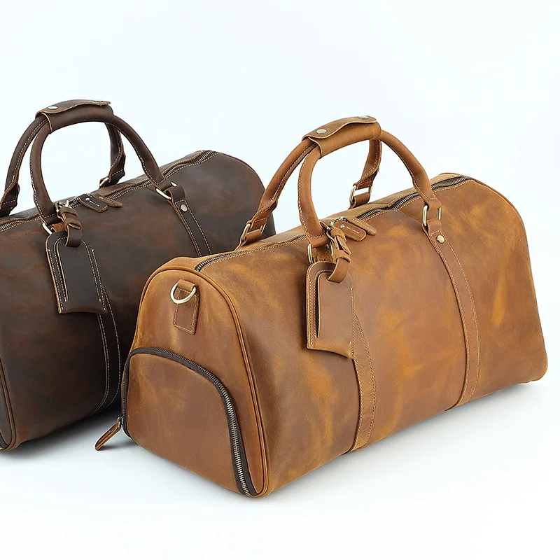 YL-18A-001 Retro Leather Top Layer Cowhide Travel Bag, Luggage Bag, Large Capacity Hand-held Single Shoulder Crossbody Men's Bag
YL-18A-001 Retro Leather Top Layer Cowhide Travel Bag, Luggage Bag, Large Capacity Hand-held Single Shoulder Crossbody Men's Bag