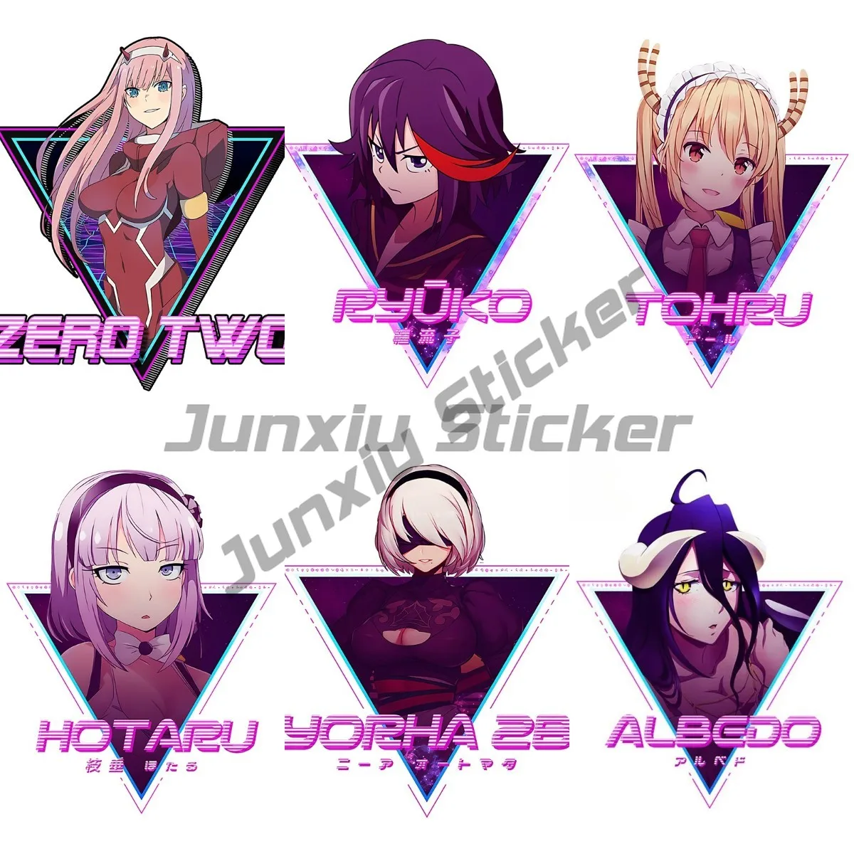 Albedo Anime Cute Car Stickers Personality Cute Decals Waterproof Refrigerator Graphics PVC Vinyl Self-adhesive Car Goods
Albedo Anime Cute Car Stickers Personality Cute Decals Waterproof Refrigerator Graphics PVC Vinyl Self-adhesive Car Goods