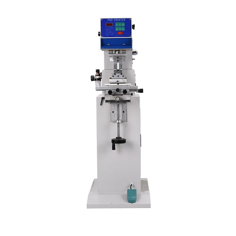 Oil cup pneumatic monochrome multi-color automatic pad printing machine printing product LOGO insole footwear fruit coding
Oil cup pneumatic monochrome multi-color automatic pad printing machine printing product LOGO insole footwear fruit coding