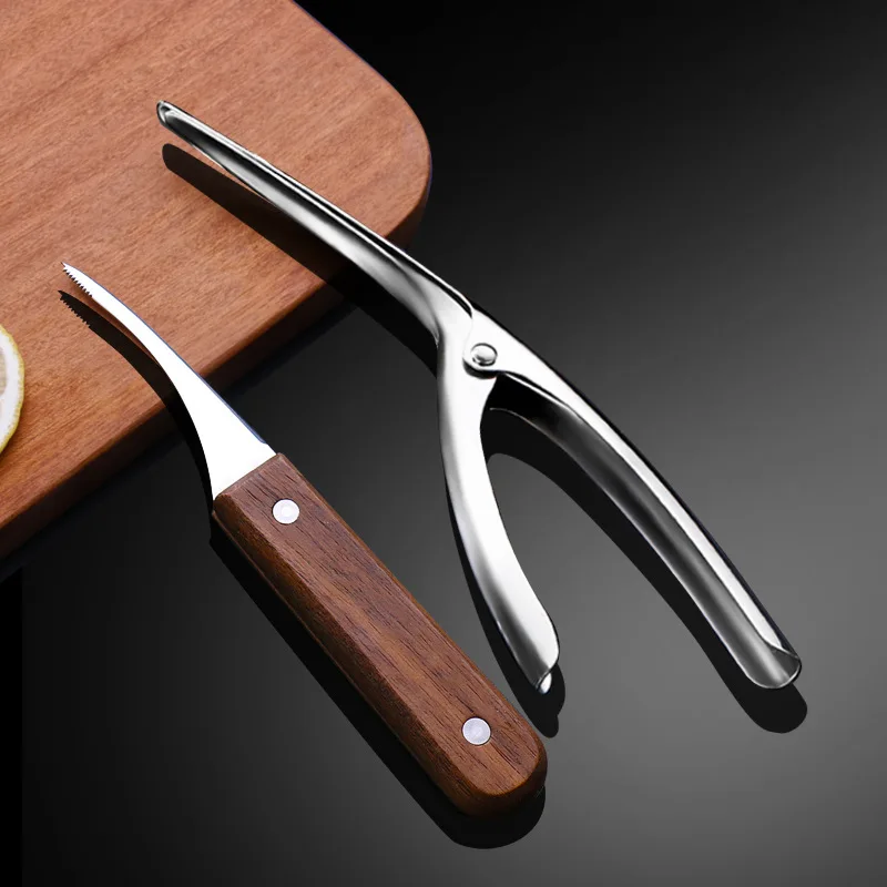 The product can be customized.Stainless steel shrimp openerShrimp line knife shrimp shell peeling tool clean shrimp
The product can be customized.Stainless steel shrimp openerShrimp line knife shrimp shell peeling tool clean shrimp